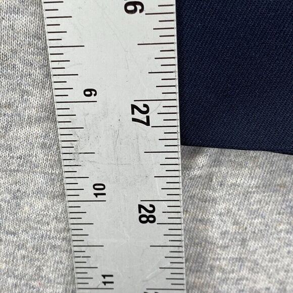 Haggar Pants Mens 34 X 30 Navy Blue Dress Slacks Expandable Waist Flat Front - Picture 12 of 13